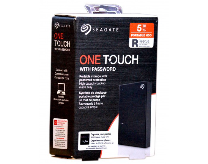 SEAGATE EXTERNAL HARD DISK 5TB ONE TOUCH 2.5